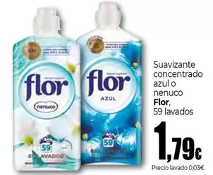 Flor - Suavizante Concentrado Azul O Nenuco