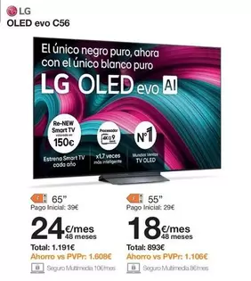 LG - OLED Evo C56