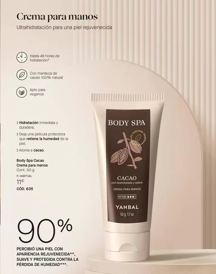 Yanbal - Crema Para Manos