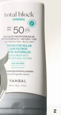 Yanbal - Total Block Mineral SPF 50