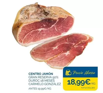 Centro Jamón Gran Reserva 50% Duroc