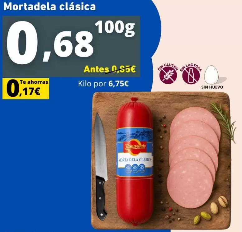 Tamarindo - Mortadela Clasica
