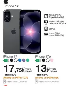 Total - Iphone 17