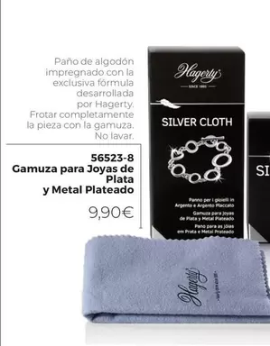 Gamuza Para Joyas De Plata Y Metal Plateado