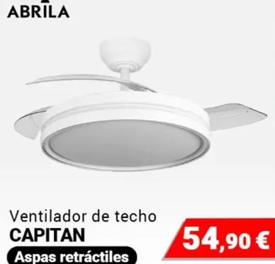 Capitán - Ventilador De Techo