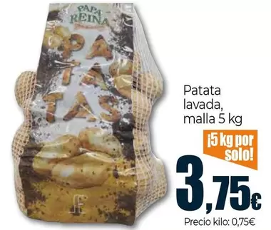 Patata Lavada