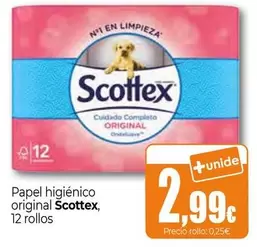 Scottex - Papel Higiénico Original