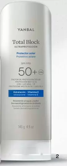 Yanbal - Total Block SPF 50+