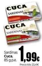 Cuca - Sardinas