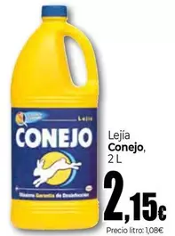 Conejo - Lejía