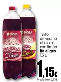 Ifa Eliges - Tinto De Verano Clasico O Con Limon