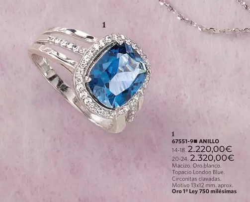 67551-9 Anillo