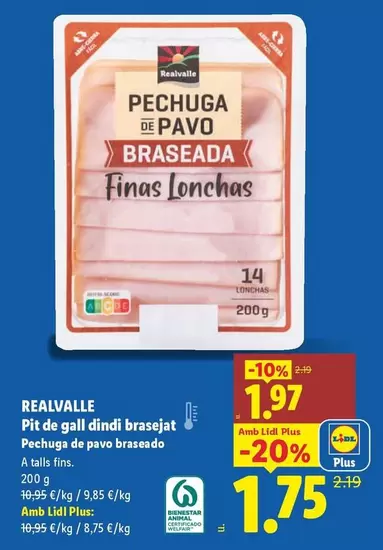 Realvalle - Pechuga De Pavo Braseado