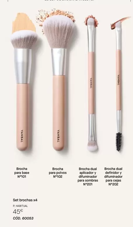 Yanbal - Set Brochas