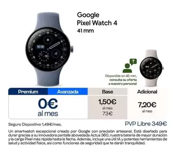 Google - Pixel Watch 4