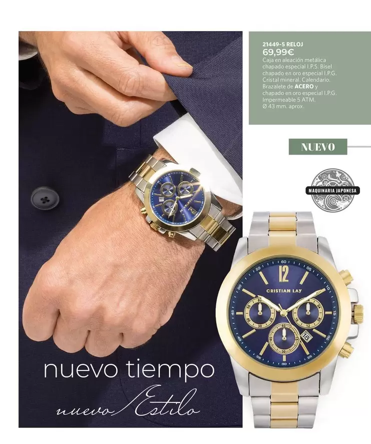 Cristian Lay - 21449-5 Reloj