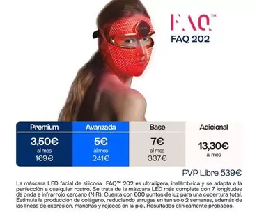 La Mascara Led Facial De Silicona