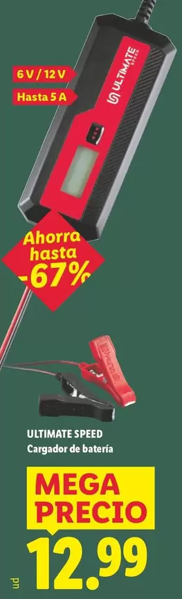 Ultimate Speed - Cargador De Bateria
