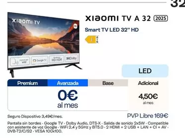 Xiaomi - Smart Tv LED 32" HD