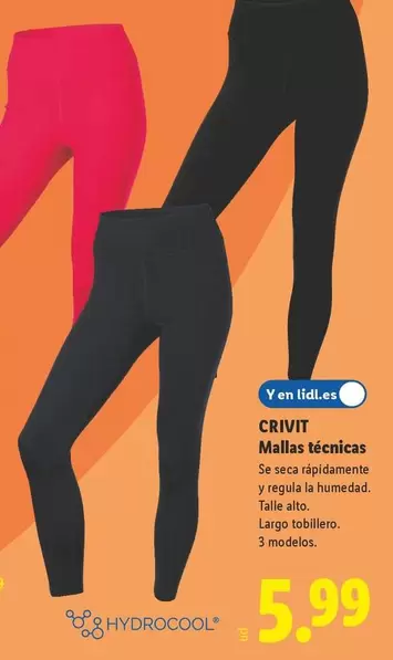 Crivit - Mallas Técnicas