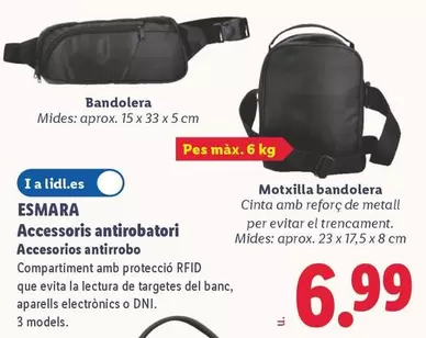 Esmara - Accesorios Antirrobo