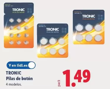 Tronic - Pilas De Botón