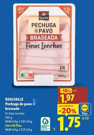 Realvalle - Pechuga De Pavo Braseado