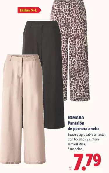 Esmara - Pantalon De Pernera Ancha