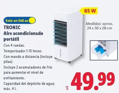 Tronic - Aire Acondicionado Portátil