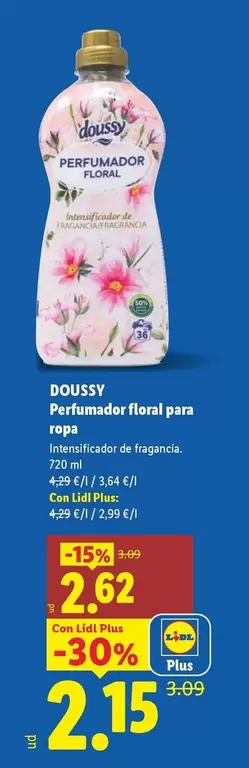 Doussy - Perfumador Floral Para Ropa