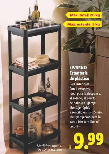 Livarno - Estanteria De Plastico