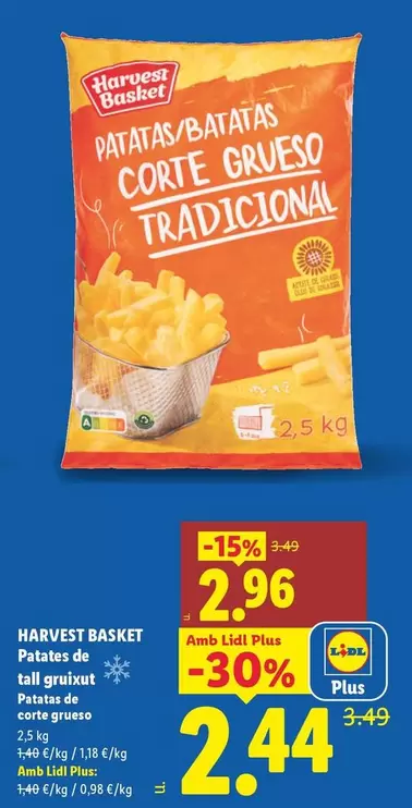 Harvest Basket - Patatas De Corte Grueso