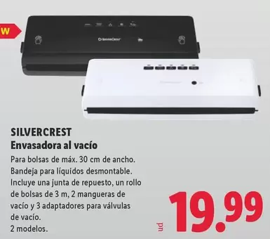 Silvercrest - Envasadora Al Vacío
