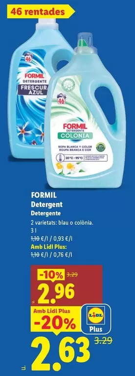 Formil - Detergente