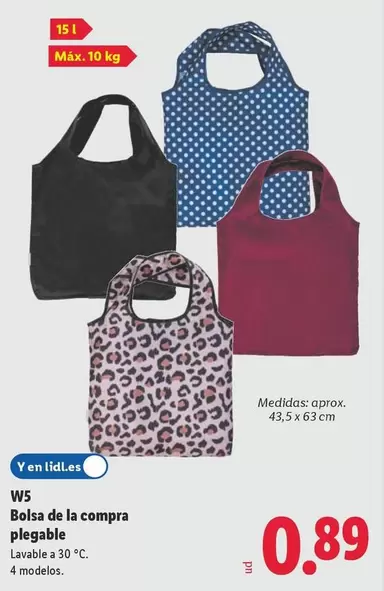 W5 - Bolsa De La Compra Plegable