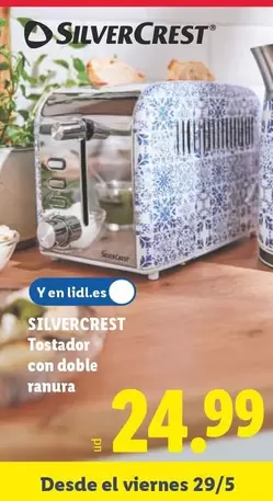 SilverCrest - Tostador Con Doble Ranura