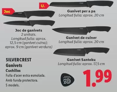 SilverCrest - Cuchillos