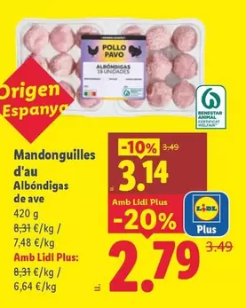 Albóndigas De Ave