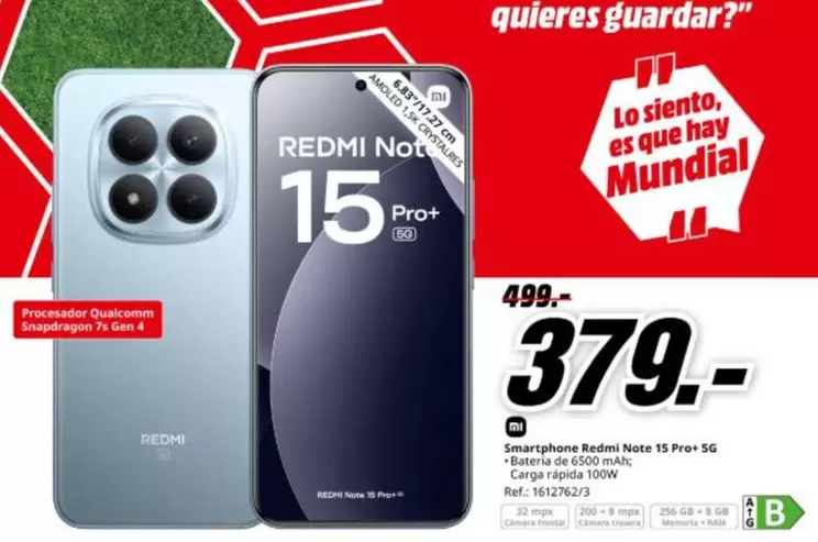 Redmi - Smartphone Note 15 Pro 56