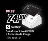 Sumup - Datafono Solo 4g Wifi + Estación De Carga