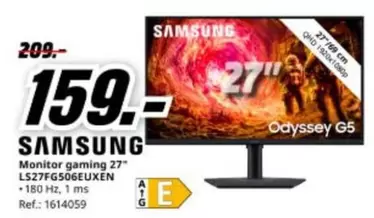 Samsung - Monitor Gaming 27" Ls27fg506uken