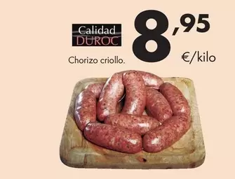 Chorizo Criollo