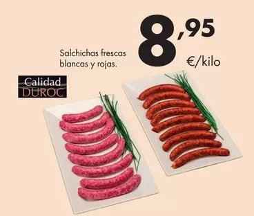 Salchichas Frescas Blancas Y Rojas