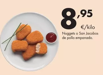 Nuggets O San Jacobos De Pollo Empanado