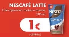 Nescafé Latte - Café Cappuccino, Cookies O Caramel