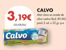 Calvo - Atún Claro En Aceite De Oliva Vuelca Fácil