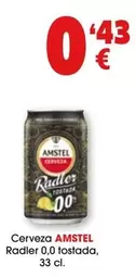 Amstel - Cerveza Radler 0.0 Tostada