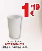 Best Products - Vaso Blanco