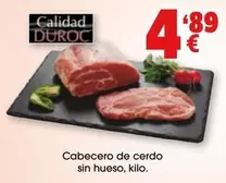 Cabecero De Cerdo Sin Hueso