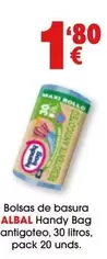 Albal - Bolsas De Basura Handy Bag Antigoteo